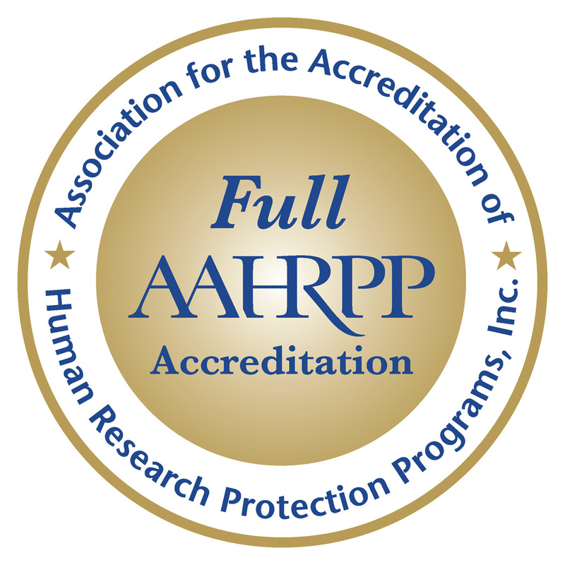 AAHRPP Accreditation