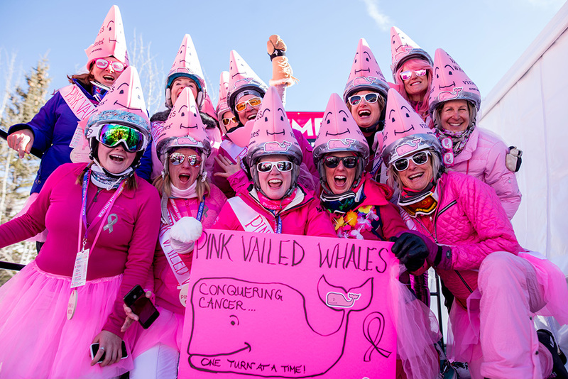 Pink Vail Shaw Cancer Center Vail Mountain