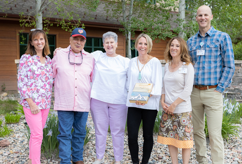 Vail Health presents Shaw Cancer Center’s Erin Perejda with inaugural Elevate Award