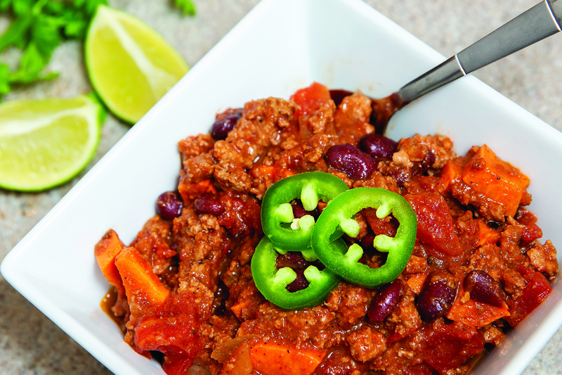 Turkey and Sweet Potato Chili