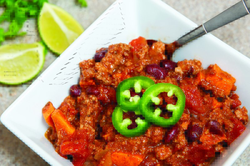 Turkey and Sweet Potato Chili