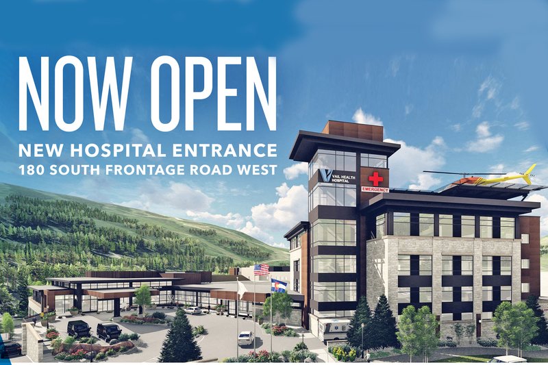 Vail Health's New Hospital Entrance Opening