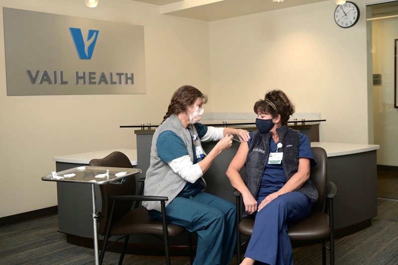 Vail Health vaccine appointments fill quickly for patients 70 and older