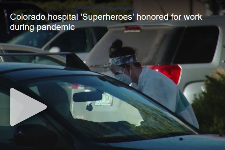 Colorado hospital ‘Superheroes’ honored for work during pandemic